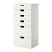 IKEA/ Ikea STUVA место хранения combination выдвижной ящик есть, белый, белый 
