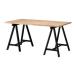 IKEA/ Ikea GERTON/ODDVALD стол, пляж, черный 