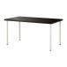 IKEA/ Ikea LINNMON/ADILS стол, черный Brown, белый 