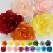 ja Ian to цветок ручная работа комплект rose M размер цветок диаметр 30cm цвет 22 цвет ( розовый, желтый ) много ... блестящий . wall декоративный элемент . бумага цветок 