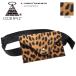  Club шум CLUB NO1Z ремень сумка мужской женский поясная сумка 0.3Lsakoshu Leopard леопардовая расцветка чёрный Iqos свечение iPhone6plus соответствует кейс 