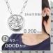 �_�C�������h �l�b�N���X �v���`�i �ꗱ 0.2ct D�J���[ 4C�Ӓ�J�[�h�t ���� ���f�B�[�X