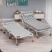  складной bed одиночный 4 позиций откидывания легкий Welina( АО ) сборка не необходимо compact перевозка bed с матрацем уход / кемпинг / временный .. компактный 