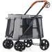  домашнее животное Cart 4 колесо складной собака кошка двоякое применение 30kg до Welina 360° вращение легкий много голова для место хранения корзина имеется сборка простой уход тоже выход Buggy 