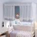 2 уровень bed для занавески 3 шт. комплект затемнение небо крышка перегородка глаз ..Welina( АО ). студент сверху уровень внизу уровень соответствует 2 -слойный структура гонки имеется противомоскитная сетка способ private пространство 