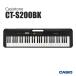 CASIO Casiotone CT-S200BK ブラック ベーシックキーボード 61鍵盤 カシオ