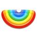 costick Rainbow float 175cm радуга большой размер надувной круг отходит колесо ослабленное крепление . для взрослых детский интересный симпатичный Night бассейн Insta ..