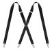 [QCWQMYL] suspenders men's x type 4 clip small .25mm woman man and woman use casual adjustment possibility stylish business sense of stability doesn't rust. 