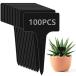  gardening label plant tag plant label 100 sheets entering T type label gardening flower . pot . gardening repeated use possibility gardening signboard Mini blackboard interior gardening 