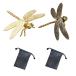  feng shui ornament .. insect ... dragonfly ..DRAGONFLAY entranceway insect yellow copper brass copper made skill copper gold . handicraft feng shui interior goods decoration (b