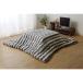  котацу futon ( одиночный товар прямоугольный темно-синий примерно 205×245cm) наружный чехол : Индия хлопок 100% долговечность "дышит" dry чистка возможно ( living )