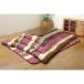  мир рисунок котацу futon / матрац комплект (... рисунок квадратный rose примерно 205×205cm)pi-chis gold ворсистый .. комплект ( living )