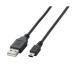 (�܂Ƃ�) �G���R�� USB2.0�P�[�u��(A)�I�X-mini(B)�I�X �u���b�N 1.0m U2C-M10BK 1�{ �k�~10�Z�b�g�l