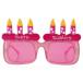 ( суммировать )ELOPE Happy B'day Lt розовый ( happy день рождения ) солнцезащитные очки (×2 позиций комплект )