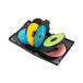  Sanwa Supply DVD высокий кейс (8 шт. входит *3 шт. комплект * черный ) DVD-TW8-03BKN