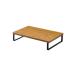 LIHITLAB MDF стол сверху шт. ширина 390mm A8003-9 Brown сборка тип 