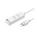  Sanwa Supply USB зарядка c функцией ответвление Type-C установка TAP-B101UC-2W