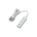  Elecom swing штекер ответвление |4 выход |3m| белый T-S02N-2430WH