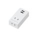 YAZAWA обе ..USB передний ответвление 2 выход белый H1FS4002UWH
