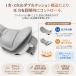 �A�C�}�b�T�[�W���[ �A�C�E�H�[�}�[ 25dB���É� �_�u���N�b�V�����̗p 360���G�A�o�b�O �ڌ��P�A �U���~��C���~�O���t�F�����M ��p�p�b�h�t�� Bluetooth���y �֘A�摜3