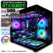 �Q�[�~���OPC �f�X�N�g�b�v �C�i�[ GMQ360 �u���b�N GeForce RTX5060Ti AMD Ryzen7 5700X Win11 SSD500GB ������16GB CPU����t�@��