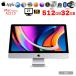 Apple iMac 27inch MXWU2J/A A2115 5K 2020 в одном корпусе можно выбрать OS [Core i5 10600 3.3GHz память 32GB SSD512GB беспроводной BT камера 27 дюймовый оригинальный коробка ]: хорошая вещь 