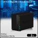 [ б/у ][ бизнес предназначенный NAS комплект ]Synology DiskStation DS218+ высокая эффективность 2 Bay NAS двухъядерный (Intel Celeron J3355) память 2GB HDD2TB приложен : б/у хороший товар 