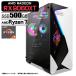 �Q�[�~���OPC �f�X�N�g�b�v COMBAT ZONE S7 AMD Radeon RX9060XT AMD Ryzen7 5700X Win11 SSD500GB ������16GB