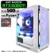 �Q�[�~���OPC �f�X�N�g�b�v �z���C�g ���b�V�� GeForce RTX5060Ti AMD Ryzen7 5700X Win11 SSD500GB ������16GB