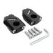 XJR400 XJR1200 XJR1300 4HM RH02J MT-25 MT-03 MT-07 MT-09 черный aluminium стружка (процесс образования во время фрезеровки) 7/8 22.2mm φ22.2 руль / комплект зажимов задний 