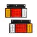 �A �������� �V�i �ėp �g���b�N �g���[���[ LED 24V 44�A �e�[�������v ��/�I�����W/�� ���E �e�[�����C�g �f�R�g�� ���t�g �_���v