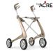 byACRE(baie- машина ) карбоновый * Ultra свет < золотистый, цвет шампанского > ходунки наружный для модный пожилые люди товары для ухода ходьба машина коляска для пожилых ручная тележка 
