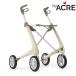 byACRE(baie- машина ) карбоновый * Ultra свет < устрица белый > ходунки наружный для модный пожилые люди товары для ухода ходьба машина коляска для пожилых ручная тележка 