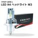 LED H4 M3 LED�إåɥ饤�� Hi/Lo �Х�� �Х�����  YAMAHA ��ޥ� XJR400 1993-1996 4HM 1�� LED���� whiplinks
