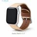 Apple Watch �����o���h PU���U�[ LEPLUS 38/40/41mm �ϐ�PU���U�[ Vahane ���C�g �x�[�W�� LP-AW41BLBG JAN 4570025851919 �A�b�v���E�H�b�`�o���h ���v�o���h