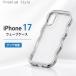 iPhone 17 �P�[�X �N���A �ϏՌ� �V���o�[ �E�F�[�u�P�[�X ������ �X�g���b�v�z�[���t�� iPhone17 �P�[�X �N���A iPhone17 �P�[�X �N���A �X�}�z�P�[�X