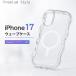 iPhone 17 �P�[�X MagSafe�Ή� �N���A �ϏՌ� �E�F�[�u�P�[�X ������ �X�g���b�v�z�[���t�� iPhone17 �P�[�X �N���A iPhone17 �P�[�X �N���A �X�}�z�P�[�X