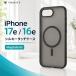 iPhone 17e �P�[�X �}�b�g MagSafe�Ή� �A�C�t�H�� 16e �N���A �w��h�~ ���炳�� �}�O�l�b�g�A�N�Z�T���[�Ή� �y�� �u���b�N �n�[�h �X�}�z�P�[�X �X�}�z�J�o�[