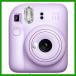 �y�O����A���z�`�F�L INSTAX mini 12 LILAC PURPLE ���C���b�N �p�[�v�� �{�� FUJIFILM �x�m�t�C���� �V�i���g�p �ۏ؏����L��