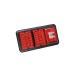 AutimHoo rizontal Mount Triple LED/Incandescent Taillight (Red  B �¹�͢����