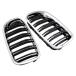 Compatible with 10 17 F10 F11 5 Series 11 16 F10 M5 Chrome Front ¹͢