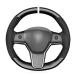 MEWANT Car Steering Wheel Covers for Tesla Model 3 2017 2020 Tes ¹͢