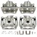 cciyu Front + Rear Brake Calipers With Bracket 19B2998 19B2999 1 ¹͢