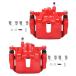 cciyu 19B2698 19B2699 Front Left & Right Brake Calipers With Bra ¹͢