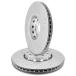 INEEDUP 5 Lugs Disc Drilled & Slotted Brake Rotors Front For Aud ¹͢