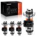 A Premium Fuel Injectors Set of 4 Compatible with Ford Fiesta 20 ¹͢