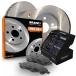 Brake X Rear Brake Pads and Rotors Kit replacement for 2019 Toyo ¹͢