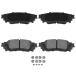 AUTOMUTO 4PCS Rear Metallic Disc Brake Pads Set D1805 For Lexus  ¹͢