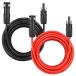 ¹͢ʡ Solar Panel Extension Cable   8AWG 30FT Solar Wire Cord 8 Gauge