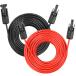 ¹͢ʡ Solar Panel Extension Cable   10AWG 100FT Solar Wire Cord 10 Gau